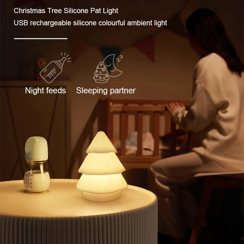 Christmas Tree Silicone Lamp